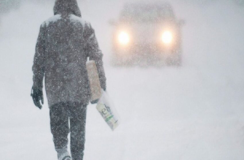  طوفان زمستانی در راه مونترال ومناطقی از کبک