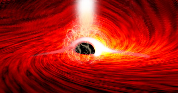  مشاهده نور در اطراف یک سیاهچاله توسط محققان هالیفاکس