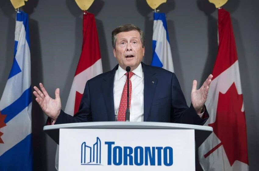  وعده تخفیف مالیاتی بیزنس‌های کوچک توسط شهردار تورنتو