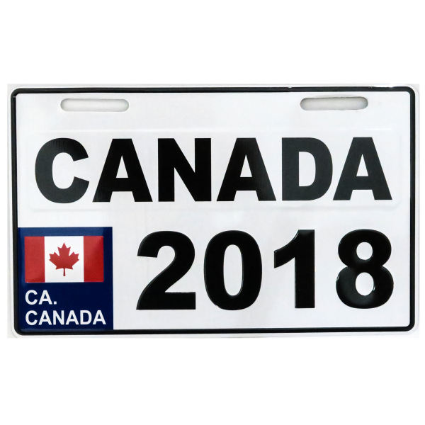 پلاک ماشین در کانادا
